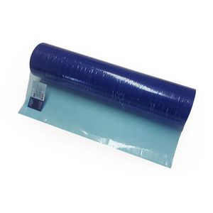 Kleeffolie open vloergoot 500mm - lengte 100 meter, kleur blauw