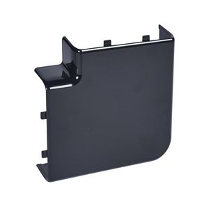 Platte hoek 075752 zwart DLP VVE=5