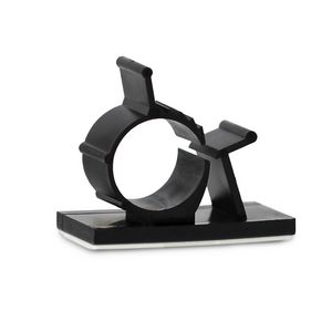 Doos a 50st. zelfklevende kabelbeugel 13/16mm zwart