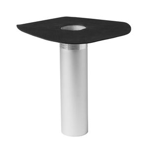 Steekstuk alu prefab + flens 100mm L=300mm Resitrix SK W VVE=12