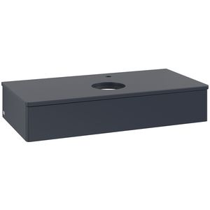Wastafelonderkast Antao 1000x190x500mm Mid.Blue Matt Lacquer K09050HG