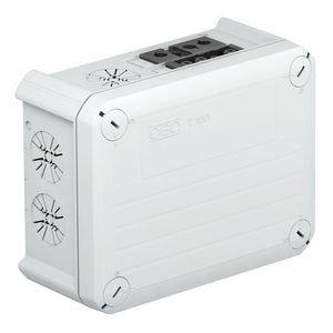 Kabeldoos wieland 1z4p+1b4p+2b3p 150x116x67 polypr. Lichtgr