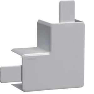 Vlakke hoek voor goot 30x30mm LF grijs