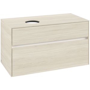 Wastafelonderkast Collaro 1000x548x500mm White Oak C03900AA