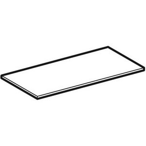 inlegbodem van glas Option Plus spiegelkast: B=9 0cm