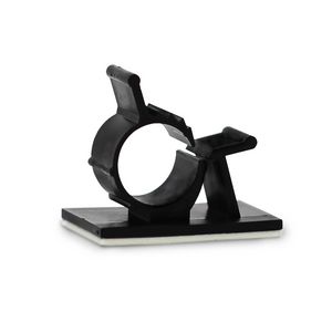 Doos a 50st. Zelfklevende kabelbeugel 10/13mm zwart