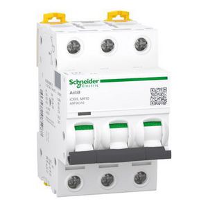 Installatieautomaat 3-polig In= 10A MA-karakteristiek iC60L