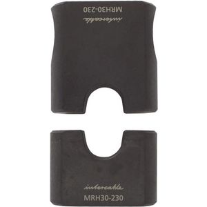 Ovaalpersinzetstuk voor H-aftakklemmen 2x120mm² S230