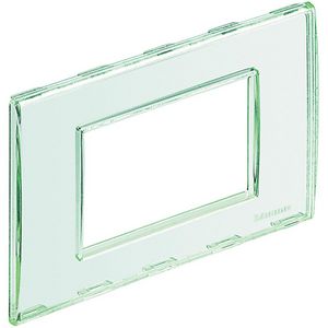 Afdekraam transparant 3 modulen Livinglight