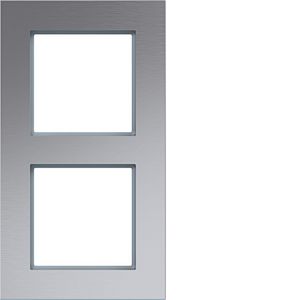 Afdekraam 2-voudig verticaal A.8 aluminium