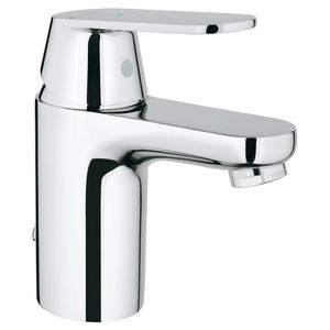 Eurosmart cosmopolitan wastafelmengkraan S-size sprong 92mm 1-hendel energy saving chroom incl. ketting