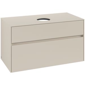Wastafelonderkast Collaro 1000x548x500mm Cashmere Grey C038B0VN
