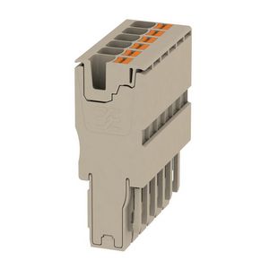 Plug PUSH IN d.beige 4mm² 32A 800V co 2540510000 VVE=25