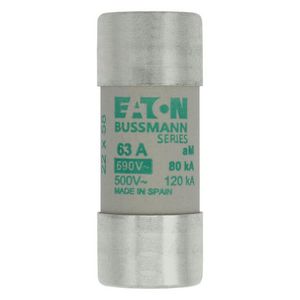 Zekering laagspanning 63A AC 690V 22x58mm aM IEC VVE=10