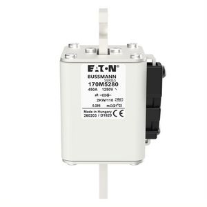 Zekering hoge snelheid 450A AC 1250V 100kA 2 61x77x1 VVE=3