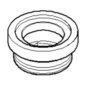 Bevestiging kapmontage 19,5x9,5mm chr gebors.