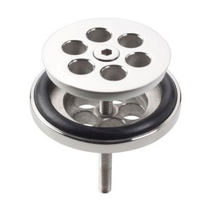 Mini Wash Me plug v.siliconen waterstop RVS gepolijst