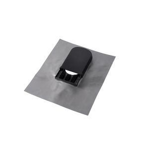 Kabel- en leidingdakdoorvoer pannendak Roofport One Leadax zwart