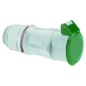 Koppelcontactst. 3h 16A 2P 50V IP44 MG Ni