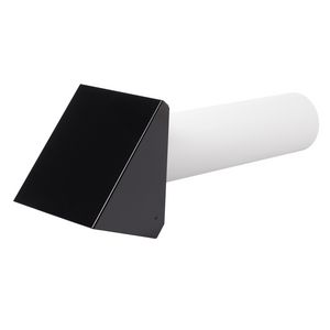 Leidingdoorvoer gevel 125mm Wallport zwart Anjo
