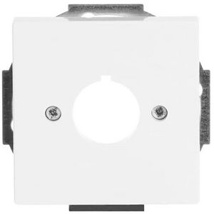 Centraalplaat boring 22.5mm s-studiowit (2533-84)