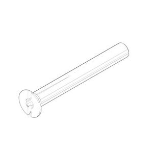 Bevestiging Verzonken schroef met spleetM5x40mm 09303000290