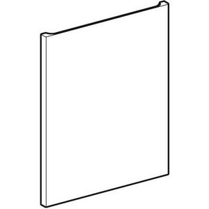 deur in eiken/ Plan HWB-WTU 869053