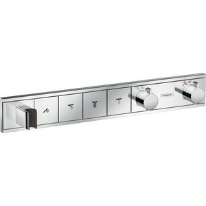 Afbouwdeel inbouwthermostaat RainSelect 4 functies 26l/min. chroom