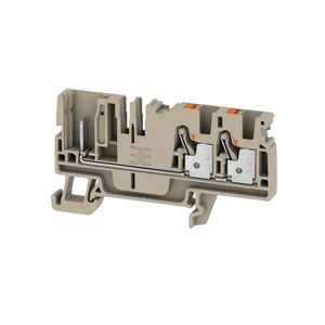 Insteekbaar Plug-in PUSH IN d.beige 4 4mm² VVE=50