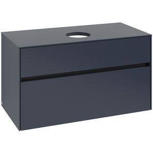 Wastafelonderkast Collaro 1000x548x500mm Marine Blue C03800VQ