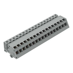 1-draads FE steker HA 2,5mm² grijs 731-517/008-000 VVE=25