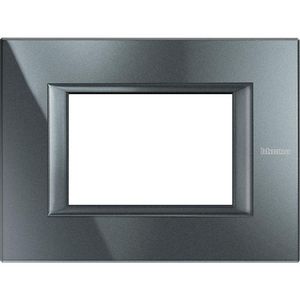 Afdekraam 3 module antraciet Axolute