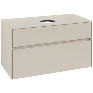 Wastafelonderkast Collaro 1000x548x500mm Cashmere Grey C03800VN