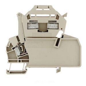 Zekeringsklem d.beige 2.5mm2 12 A 50 VVE=10