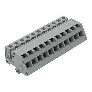 1-draads FE steker HA 2,5mm² grijs 731-511/008-000 VVE=25