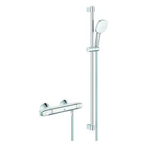 Grohtherm 1000 h.O.h. 150mm 900mm 8,0L/min. chroom incl. s-koppelingen (prof)