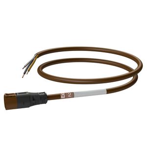 Patchkabel Male-open 2m 3x1,5 bruin Eca VVE=5