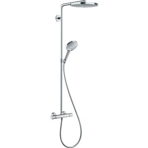 Raindance Select S240 2 straalsoorten showerpipe chroom met hoofd-/handd.