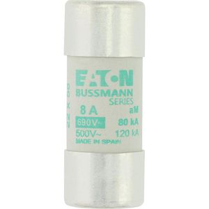 Zekering laagspanning 8A AC 690V 22x58mm aM IEC VVE=10