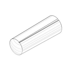 Gegroefde pin 5x12mm 09311102690