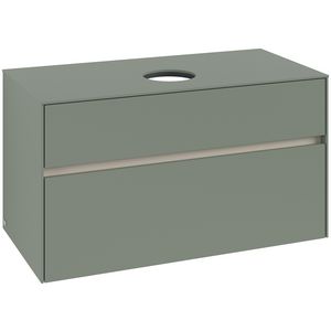 Wastafelonderkast Collaro 1000x548x500mm Soft Green C03800AF