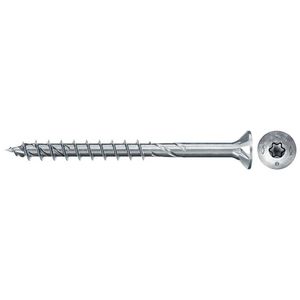 Spaanplaatschroef PowerFast 5x50mm TX verzonken kop verzinkt VVE=200