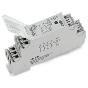 Relaismodule AC/DC 24V 2 maakcontacten+2 789-536