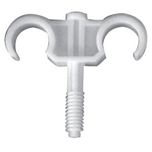 Inslag vloerbeugel nylon dubbel 6mm bereik 14-18mm VVE=250