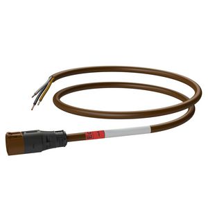 Patchkabel Male-open 1m 3x1,5 bruin Eca VVE=5