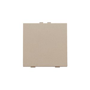 Enkelv. drukknop Home Control champagne coated