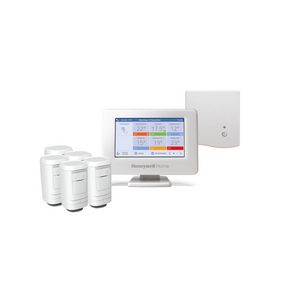 Evohome Wi-Fi colour zoneregeling 5-zone ketelaansturing OpenTherm incl. 5 knoppen HR91