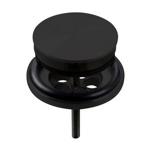 Mini Wash Me plug met afdekkap mat zwart