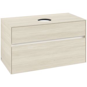 Wastafelonderkast Collaro 1000x548x500mm White Oak C03800AA