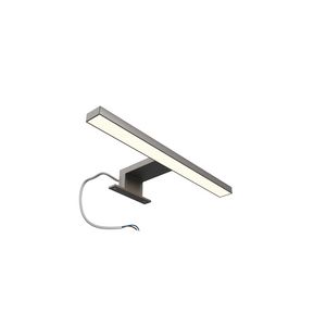 Opbouw LED verlichting IP44 - 4200K 30cm geb. metal bl.